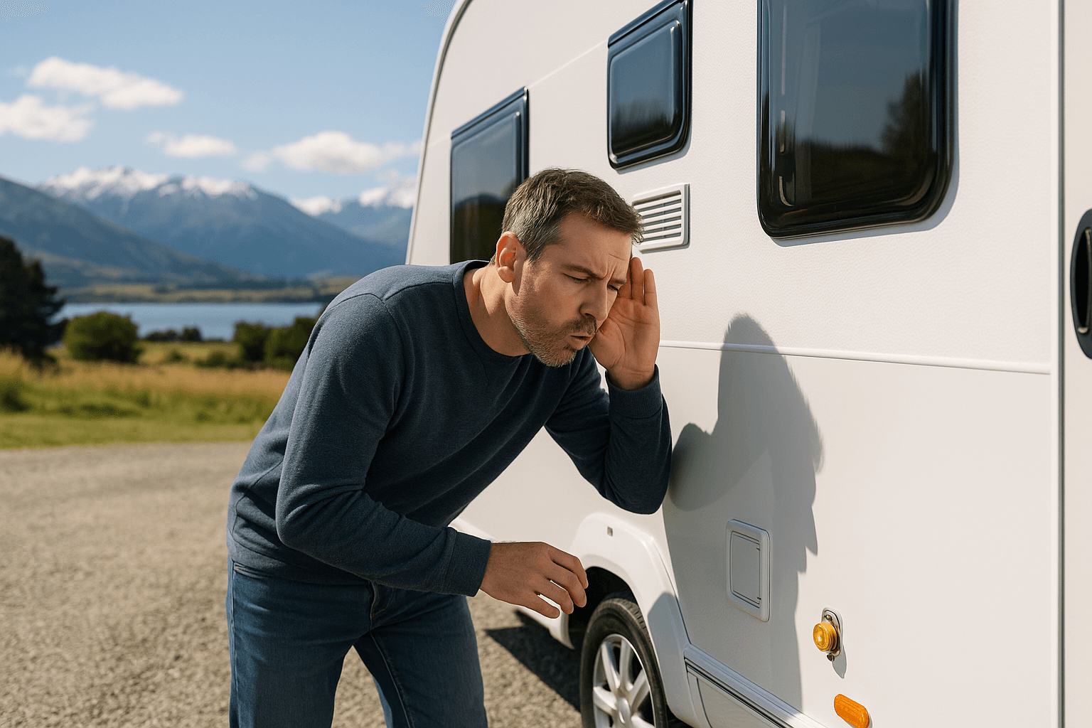 indicators of gas leaks in caravans South Island