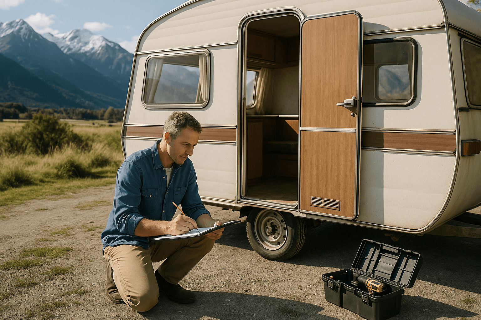 Planning tips for refurbishing a caravan