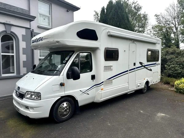 Campervan in Christchurch driveway ready for collection